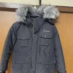 Columbia 黒 ダウンジャケット ファー付き