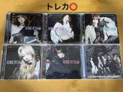 LE SSERAFIM DIFFERENT ソロジャケ盤＋通常盤6形態セット