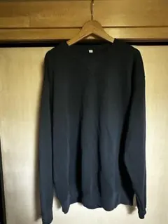 最安値美品送料無料おすすめ定番ブラックスウェットトレーナー XL