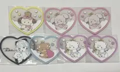 mikko illustration クリアラバーコースター　コンプ