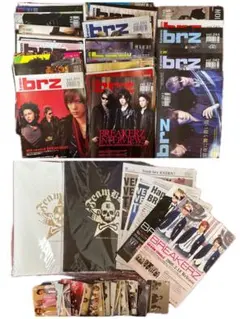レア☆TEAM BREAKERZ 会報誌 トレカ サイン入ポスターなどまとめ売り