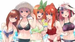 新品五等分の花嫁 即購入okプレイマット300×600×3mm 0341
