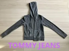 TOMMY JEANS トミージーンズ　ジップアップ S パーカー スウェット
