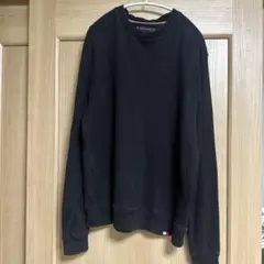 TOMMY HILFIGER クルーネック スウェット ブラック Lのサムネイル