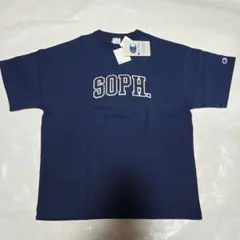 SOPH. Champion コラボ Tシャツ ネイビー - メルカリ