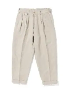 【美品】BEAMS PLUS / 2プリーツ リネン　トラウザーズのサムネイル