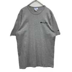 Champion リバースウィーブ 半袖Tシャツ グレー メンズXL