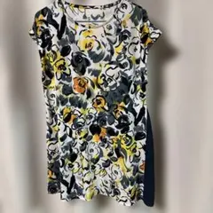 花柄ノースリーブチュニック Mサイズ