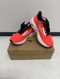 Mizuno Wave Rider 29 26.0cm オレンジ