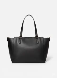 チャールズアンドキース　ショルダーバッグ　トートバッグ　2way　黒　合皮