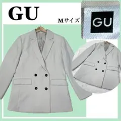 ✨極美品✨GU ダブルブレストジャケット Mサイズ ベージュ系