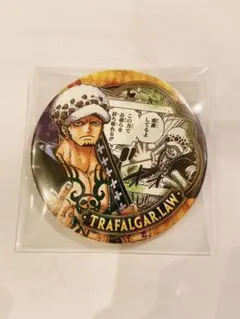 【値下げ】ワンピース 缶バッジ HEROES 第2弾 トラファルガー・ロー