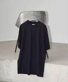 トゥデイフル コットンシルクユースフルハーフスリーブTシャツ ブラックのサムネイル
