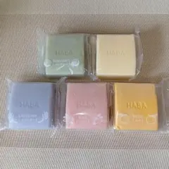 ★ HABA(ハーバー) 絹泡石けん5カラーおまとめセットのサムネイル