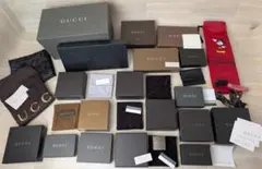 まとめ売り　GUCCI　グッチ　ジュエリー　アクセサリー　空き箱　ポーチ　袋のサムネイル