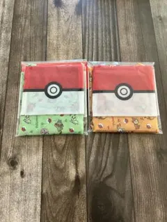 ポケモンエコバッグセット（緑・オレンジ）
