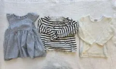 プティマイン　petitmain　90センチトップス　3枚セット