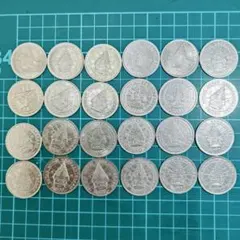 3936【タイ王国】1バーツ　硬貨　約22キログラム(22Kg) 2026年最新】タイ硬貨 1バーツの人気アイテム - メルカリ