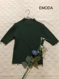 ★EMODA★クラッシュショートリブニット★のサムネイル