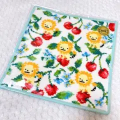 新品未使用★フェイラー　バーニーズ　コラボ　ハンカチ★チェリー
