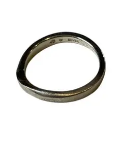 4°C シンプル シルバーリング　2.4g