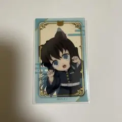 鬼滅の刃 ナンジャタウン　特別任務 時透無一郎　4点 缶バッジ　クリアカード 鬼滅の刃 ナンジャタウン 特別任務 時透無一郎 4点 缶バッジ クリア