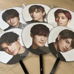 SixTONES うちわ 6本セット パンフレット