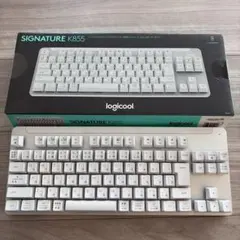 logicool K855 日本語配列キーボード ホワイト