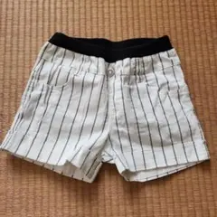 ストライプ柄ハーフパンツ150㎝