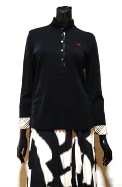 BURBERRY GOLF バーバリー ゴルフ 長袖ポロシャツ　美品！