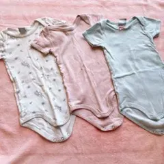 ベビー肌着 3点セット コットン素材　67cm