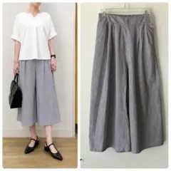 【新品】archivse アルシーヴ ストライプ ワイドパンツ