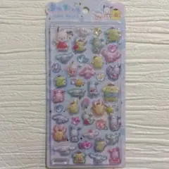 うるちゅるポップシール シナモロール ポチャッコ ポムポムプリン