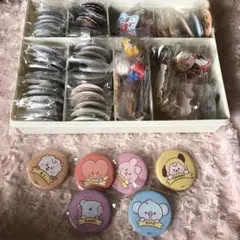 BTS BT21 缶バッジ キーホルダー まとめ売り