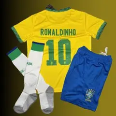 《140サイズ》 ロナウジーニョ ブラジル代表 復刻版 ユニフォーム 新品