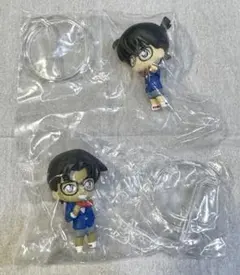 名探偵コナン　ガチャガチャ　コナン隊プラス　江戸川コナン、服部平次