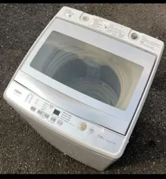 アクア洗濯機 7kg 3Dアクティブ洗浄風呂水ポンプ　風乾燥機能付き2020年製のサムネイル