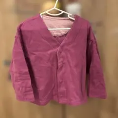 UNIQLO カーディガン 90サイズ パープル