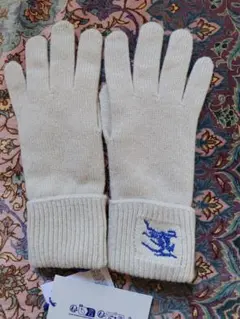 バーバリーBURBERRY カシミヤニットグローブ 新品未使用