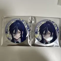 あくねこ ボスキ グリッター缶バッジ 4周年