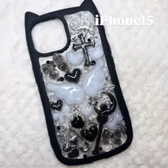 【現品限り】iPhone15スマホケースデコ デコ電