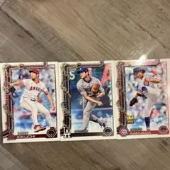 topps 大谷翔平 ドジャース選手　日本人選手他