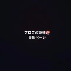 2026年最新】プロフ必読様専用の人気アイテム - メルカリ