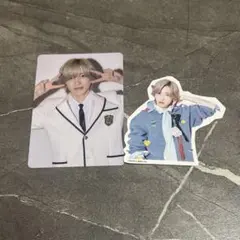 なにわ男子 HARD WORK ファミクラ トレカ フレークシール 道枝駿佑