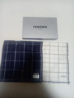 renoma　ハンカチ　２枚セット