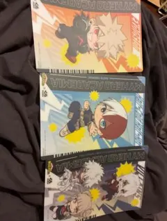 くら寿司 ヒロアカ コラボ マルチシート ヴィラン連合　轟焦凍 爆豪勝己