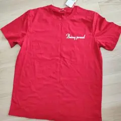 新品　Park Street 赤 M Tシャツ 'Being proud'