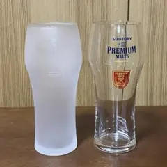 SUNTORY プレミアムモルツ グラス、フロストグラス２個セット