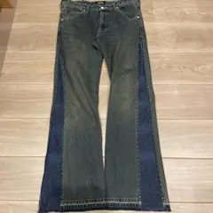 【Wrangler】リメイクフレアパンツ　W33