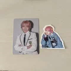 なにわ男子　hardwork トレカ　ステッカー　西畑大吾